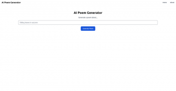 AI Poem Generator