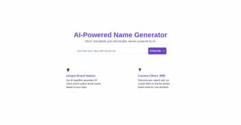 AI-Powered Name Generator