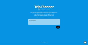 AI Trip Planner