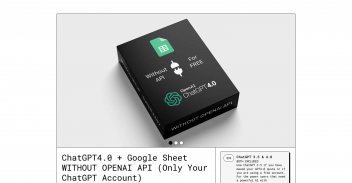 ChatGPT+ Google Sheet