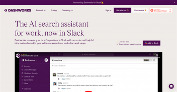 Dashworks for Slack