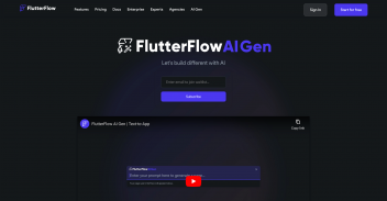 FlutterFlow AI Gen