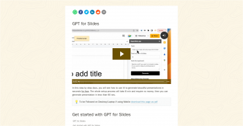 GPT for Slides