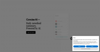 Tech News Summary by Concise AI