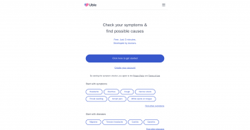 Ubie AI Symptom Checker