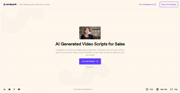 Video script generator